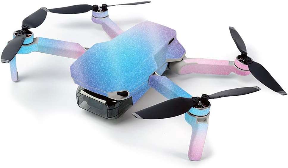 MightySkins Glossy Glitter Skin Compatible With DJI Mavic Mini Portable Drone Quadcopter - Royal Haze | Protective, Durable High-Gloss Glitter Finish | Easy to Apply and Change Style | Made in The USA