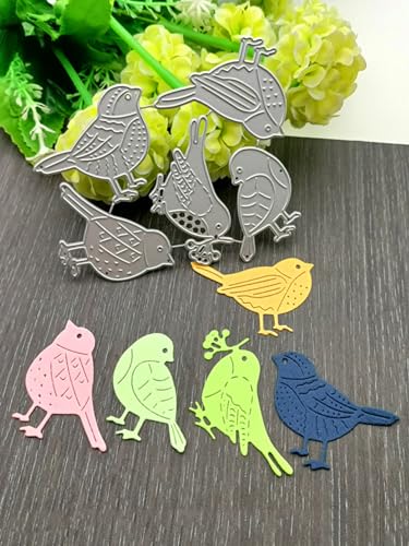 Birds Cutting Dies for Card Making,Embossing Dies Stencil Template Mould for Handmade DIY Scrapbooking Photo Album Paper Card Making Craft Wedding Party Decoration