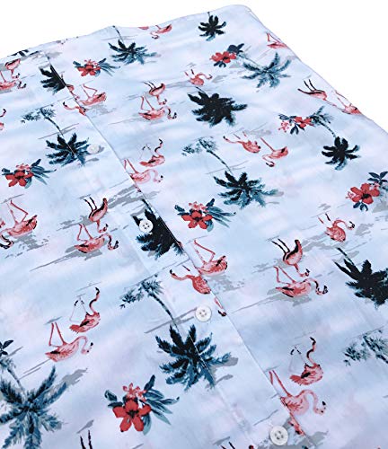 Image of Molokai Surf Button Down Slim Fit Hawaiian Short Sleeve Shirts