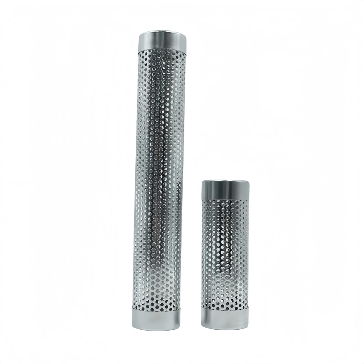Ticha Stainless Steel Smoke Generator Tubes Set, 6 Inch & 12 Inch 304 Stainless Steel BBQ Smoker Tubes for Grilling, Cold Smoking Accessories
