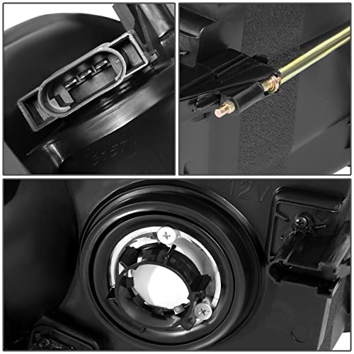 DNA MOTORING Pair Headlights Compatible with 02-05 Dodge Ram 1500 2500 3500, Left & Right, Chrome Housing Clear Corner, HL-OH-DR02-CH-CL1 - Image 6