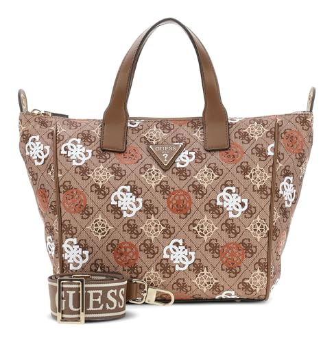 Sac à main GUESS Eliette marron clair : cabas fourre-tout chic pour femme