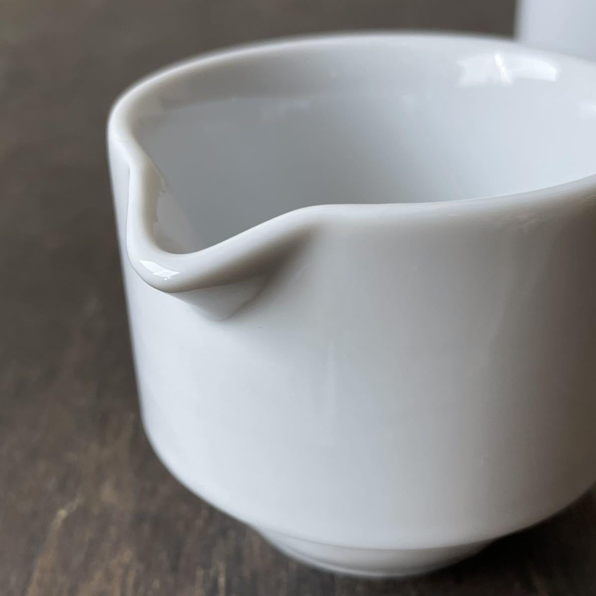 2個set スタッキングピッチャー デットストック 白磁 陶器 スタック