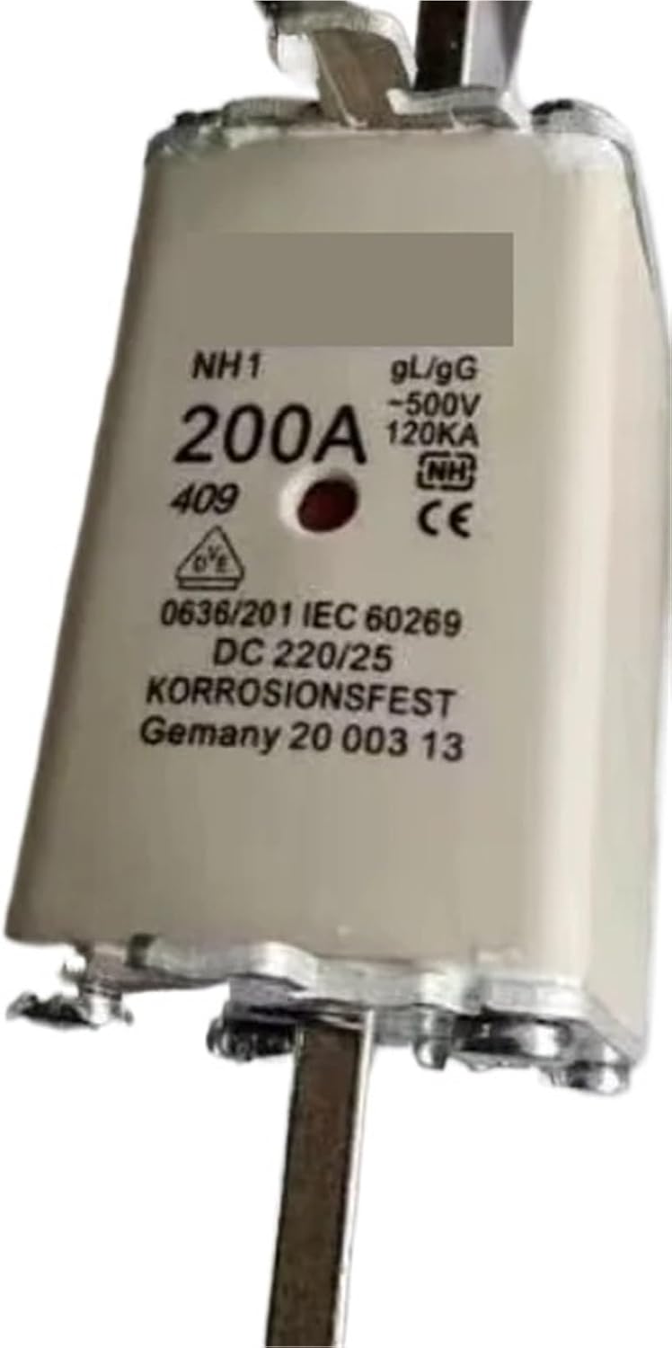 Fuses: NH1 63A 100A 160A 200A 500V 2000313 / NH1 20A 63A 200A 250A 690V 2021113 / NH0 16A 500V 120KA 2000213(2000313 63A)