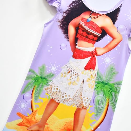 Girls Nightgowns 3-6 Years Flutter Sleeves Nightdress Nightie Dress Sleepwear Pajamas for Little Girls4