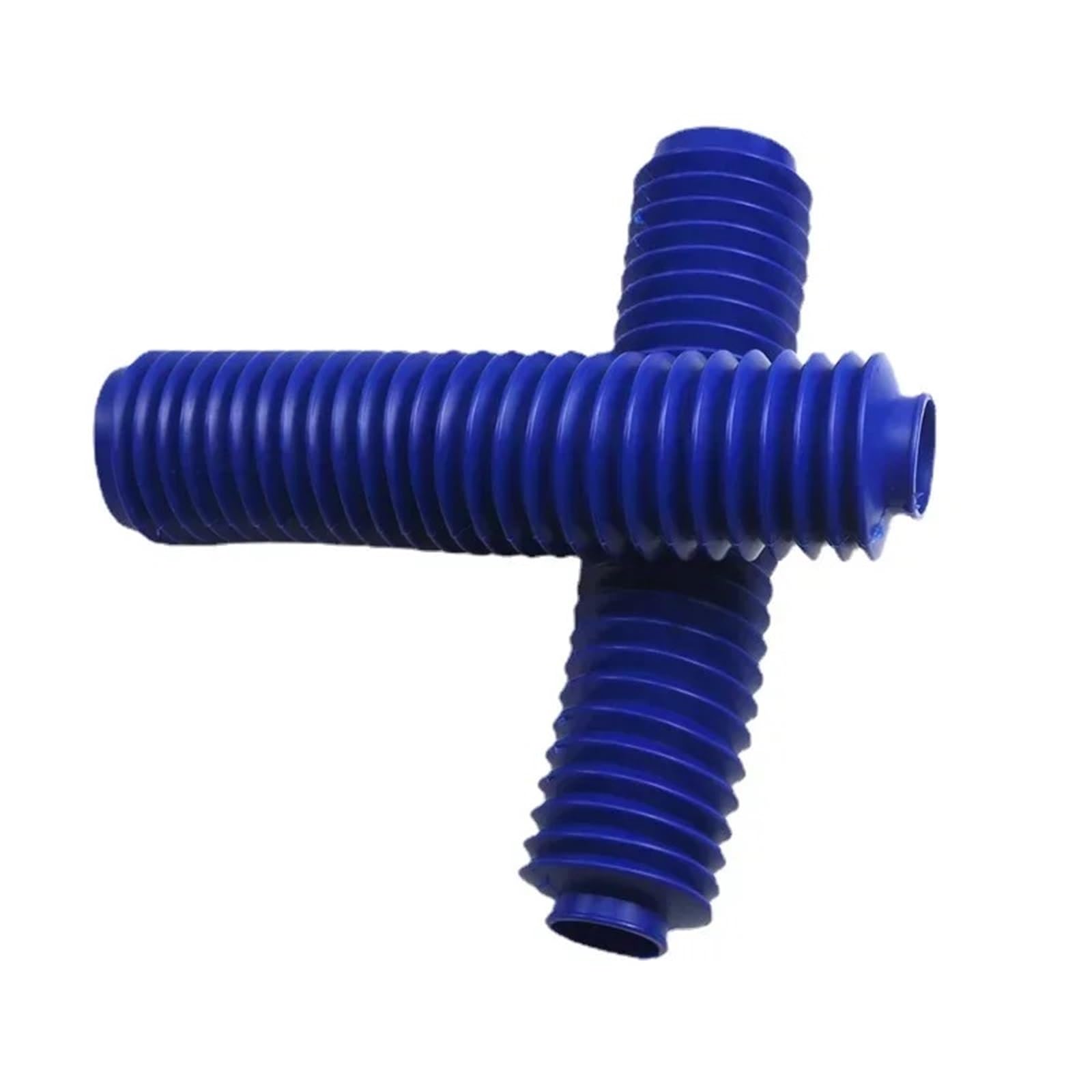Copri Forcella Forcelle Copri-stivali in gomma blu per forcella da 40 mm, universale, per moto da cross SOFFIETTI FORCELLA IN GOMMA