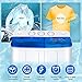 COSTWAY Portable Washing Machine, Twin Tub 22Lbs Capacity, Compact Washer(13.2Lbs) and Spinner(8.8Lbs) with Control Knobs, Built-in Drain Pump, Semi-Automatic Laundry washer for Apartment, RV (Blue)