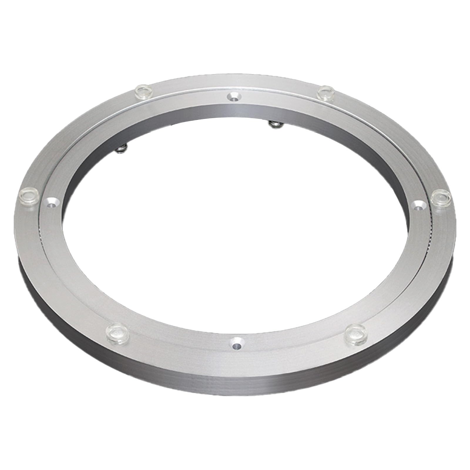 Dining Table Lazy Susan Base Bearing Aluminum Alloy Marble Solid Wood Round Table Glass Dining Table Rotating Core Rotating Home Track(580mm(22.8inch))