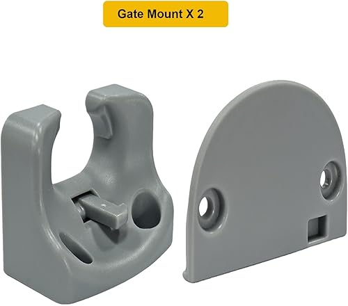 Miniatura 2 de Kit de piezas de repuesto retráctil para puerta de bebé, accesorios oficiales para puertas de seguridad SPACEANY - Incluye montaje de puerta,