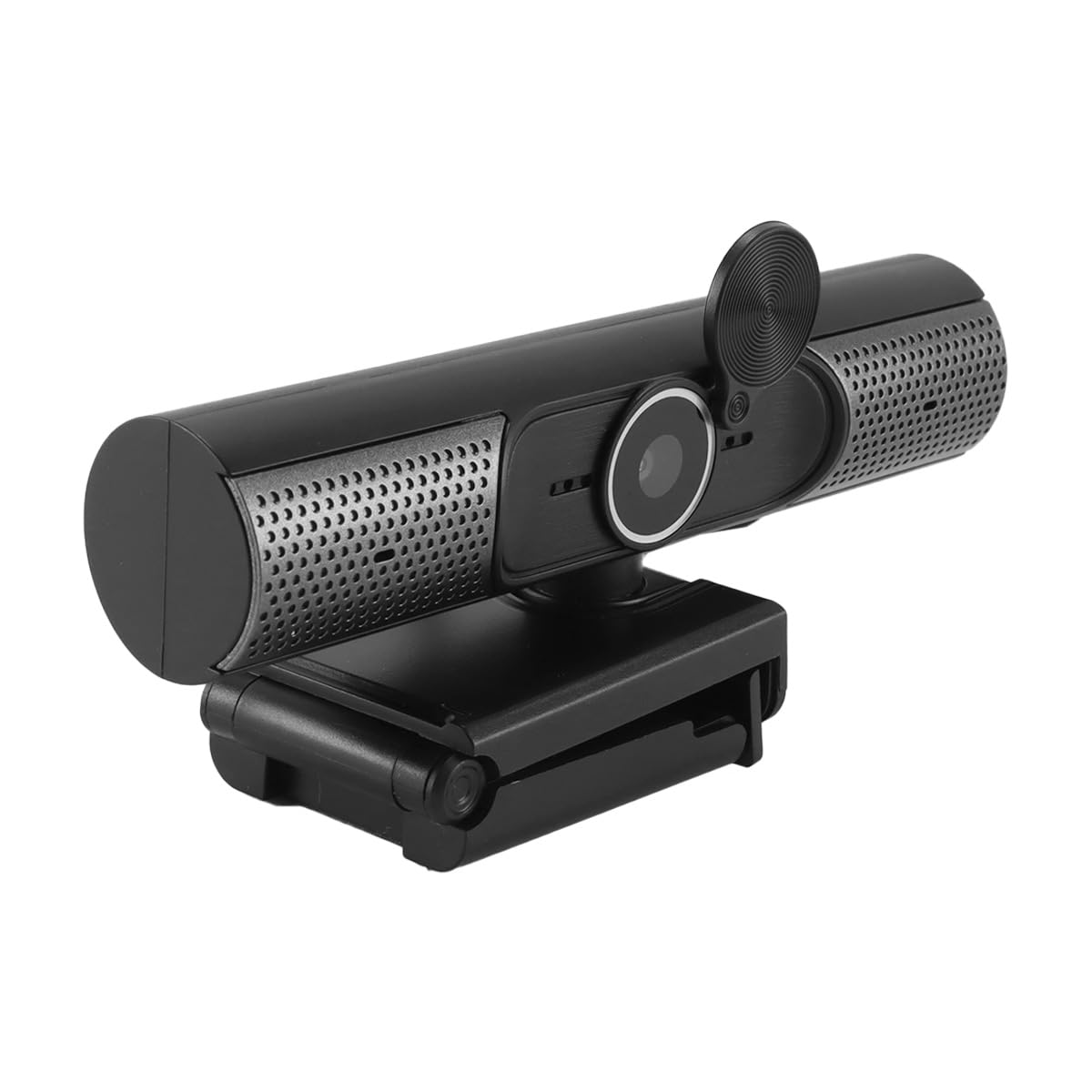 Webcam FHD con microfono e altoparlanti stereo, fotocamera per computer 3 in 1, 1080P, USB Plug and Play, cavo da 1,5 m, per videoconferenze, streaming