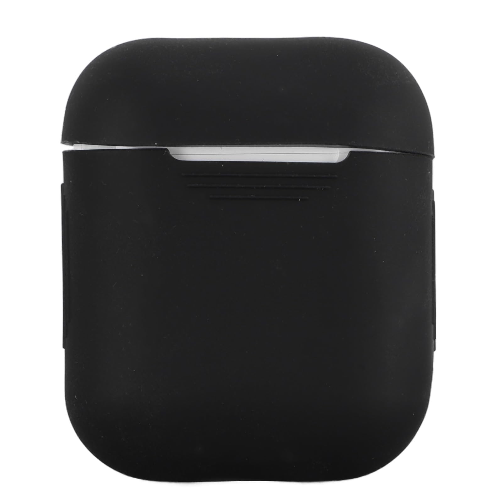 Funda de Carga Inalámbrica para Auriculares iOS de 1.ª y 2.ª Generación, Funda de Cargador de Batería Integrada de 550 MAh de Repuesto con Botón de Sincronización de
