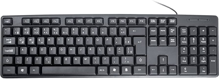 Teclado K-mex Kb-3728u Ub Preto S/logo Abnt2 - Kb3728u0001cb0x