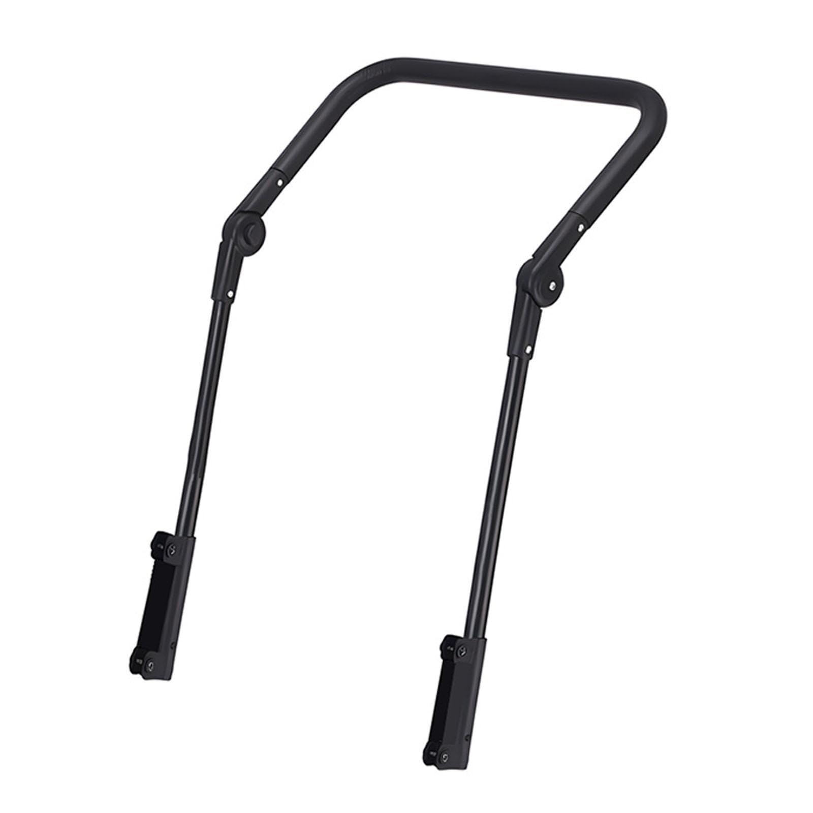 perfk Mango de Empuje para Carro Plegable, Accesorio para Mango de Carro de Acampada, Carro utilitario Plegable y extraíble, Mango para Carrito de Playa