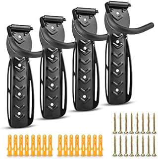 Trintion Bike Rack Wall Mounted Bicycle Hanger Garage Storage Holder Stands Cycling Vertical Hook Bracket Space Saving for Road Bike, MTB, Electric Bike, 2 Pack