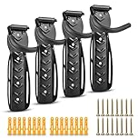 Trintion Bike Rack Wall Mounted Bicycle Hanger Garage Storage Holder Stands Cycling Vertical Hook Bracket Space Saving for Road Bike, MTB, Electric Bike, 2 Pack