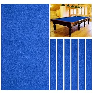 SWEWARM tapis de billard bleu pour table de 2,4 m