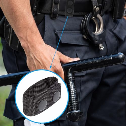 6 peças de prendedores de cinto para cinto de serviço, prendedores de cinto de nylon, protetores de