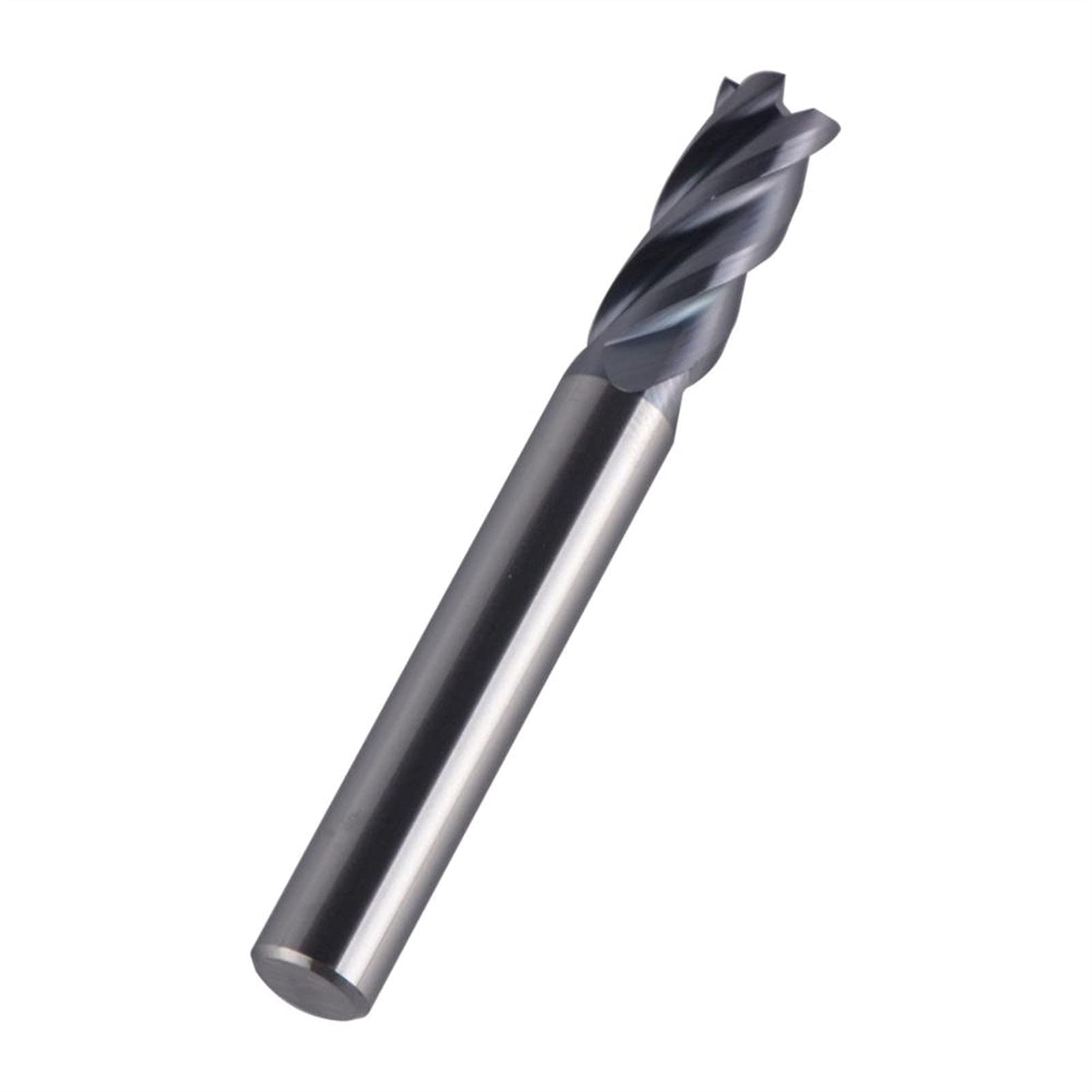 Tungsten Carbide End Mill do stali nierdzewnej 4 Flety Młyny końcowe CNC Obróbka frezowania z węglika stałych Frezy trzpieniowe JIYAMI'EN EL (Size : M4E D8.0)
