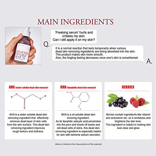So Natural Red Peel Tingle Serum #TOP3