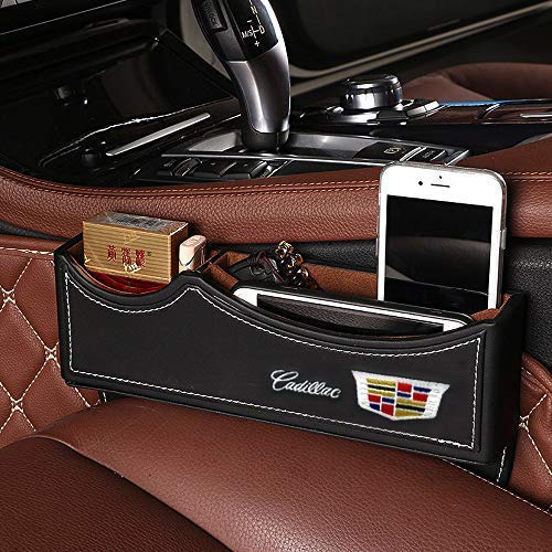 DEFTEN Car Seat Gap Filler Premium PU Full Leather Seat Console