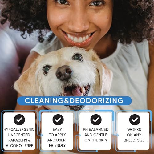 Dog Wipes for Dogs Cats 200 Wipes, All Purpose Cleaning Pet Wipes, Dog Ear Wipes, Quick Easy Grooming for Bums, Body, Paws, Eyes, for A Easy & Speedy Freshen-Up, 2 Travel Pack - Image 6