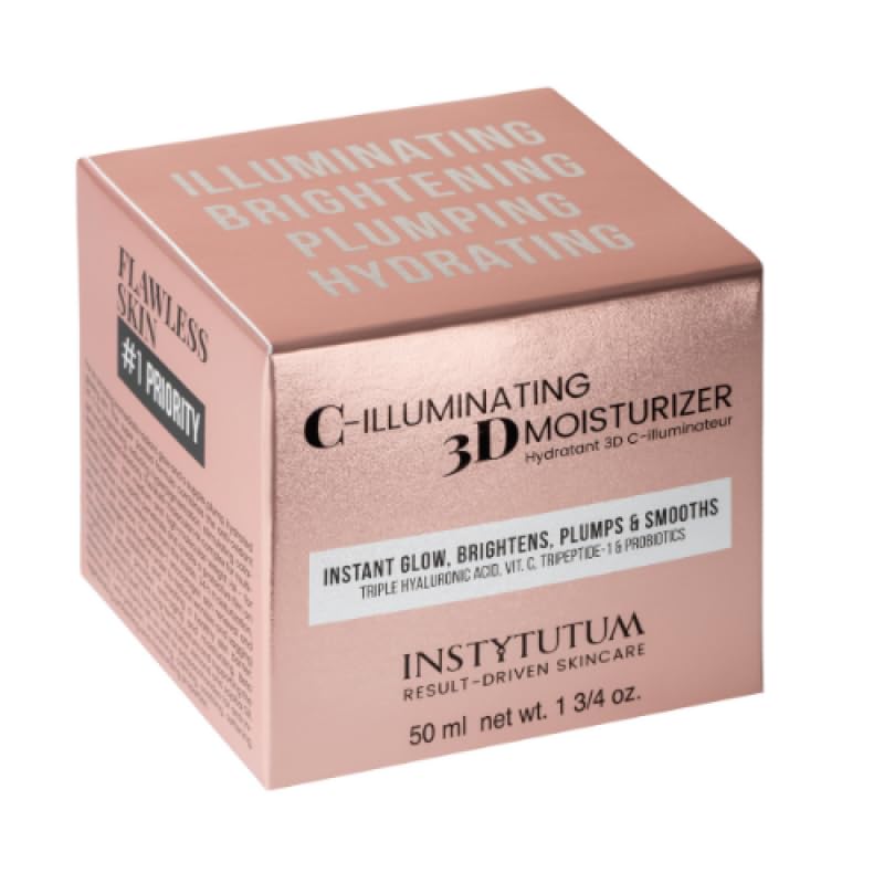 Instytutum C-Illuminating 3D Moisturizer, Anti-Aging Face Cream with Vitamin C, 1.69 oz / 50ml - Image 6