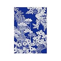 LIGICKY Chinese stijl Japanse Noren Deuropening Gordijn Linnen Koi Vis