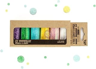 Prima Marketing Art Extravagance Glitter Set, Abloom, 6-Pack
