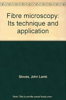Hardcover Fibre Microscopy: Its Technique and Application. Book