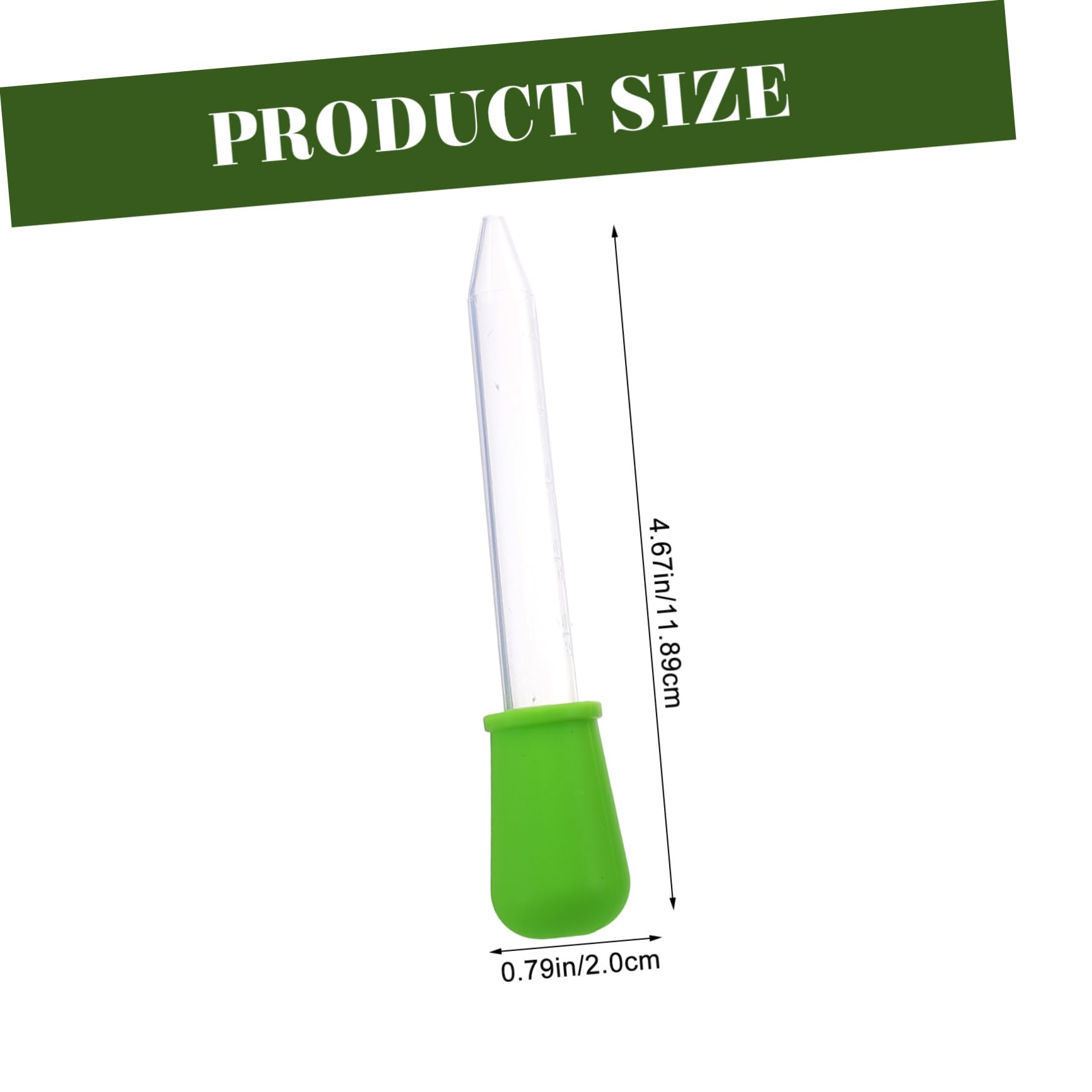 HEALLILY 4pcs Plastic Eye Dropper Medicine Dropper with Bulb Tip for Boys and Girls Adults Food Grade Pp Material Easy to Clean Random Color