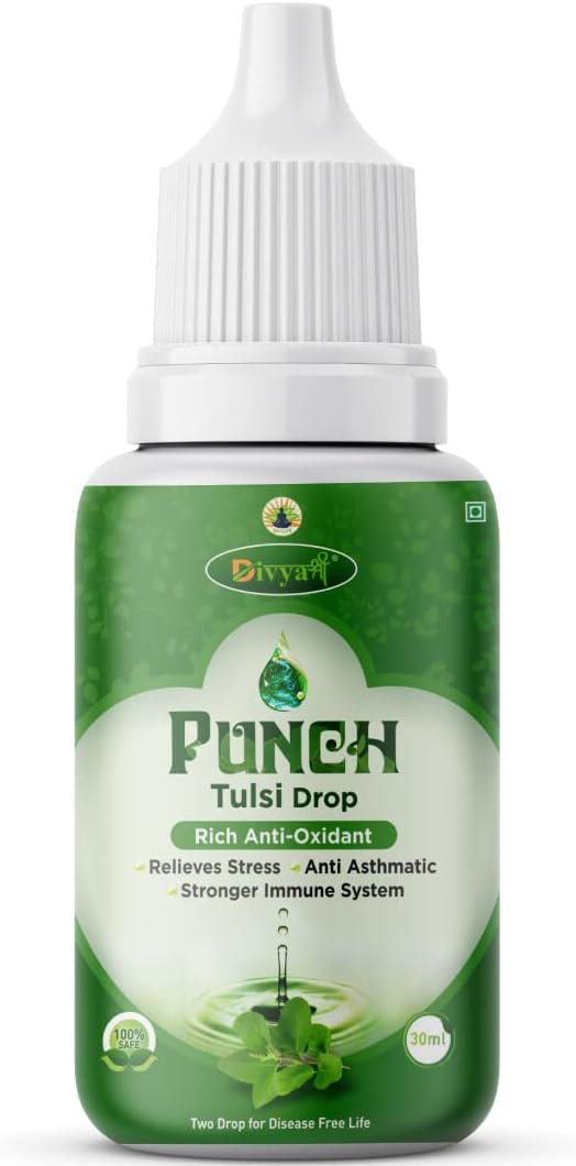 - Tulsi Drop Support Skin Care, Boost Immunity Protects Liver (30Ml)