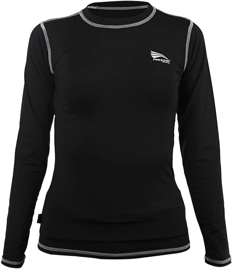 Camiseta Praia Sol Piscina Proteção Solar UV 50+ – Adulto Feminina : Preto , Tam:: M , Unid