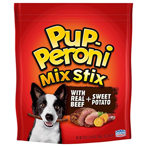 Pup-Peroni Mix Stix Real Beef + Sweet Potato Flavor Dog Snacks, 25 Ounce