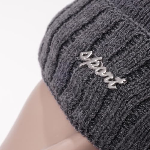 Ensemble de chapeaux chauffants tricotés USB et écharpe pour le ski - 7