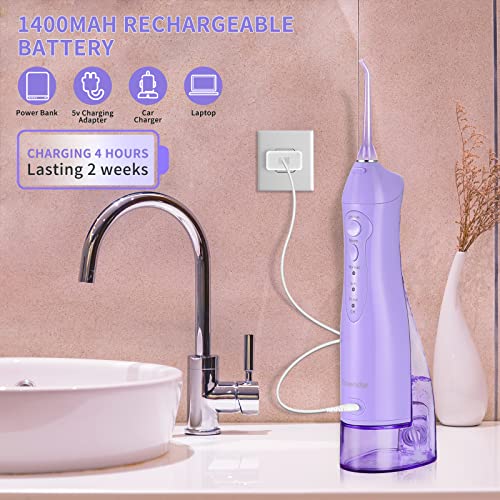 Tovendor F5020D_VIOLET Electric Water Flosser thumb #2