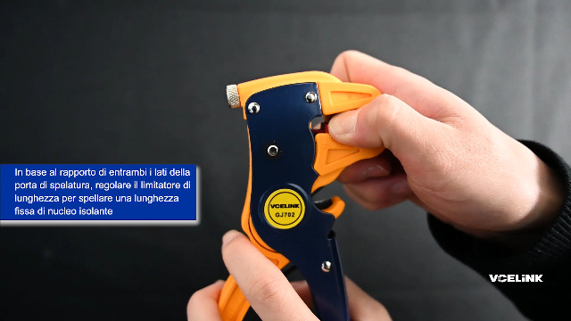 Pinza Spelafili Elettricista 2 In 1 - Per Cavi 0,2-6,0 Mm² | Spellafili Automatica Con Taglierina - Foto 2