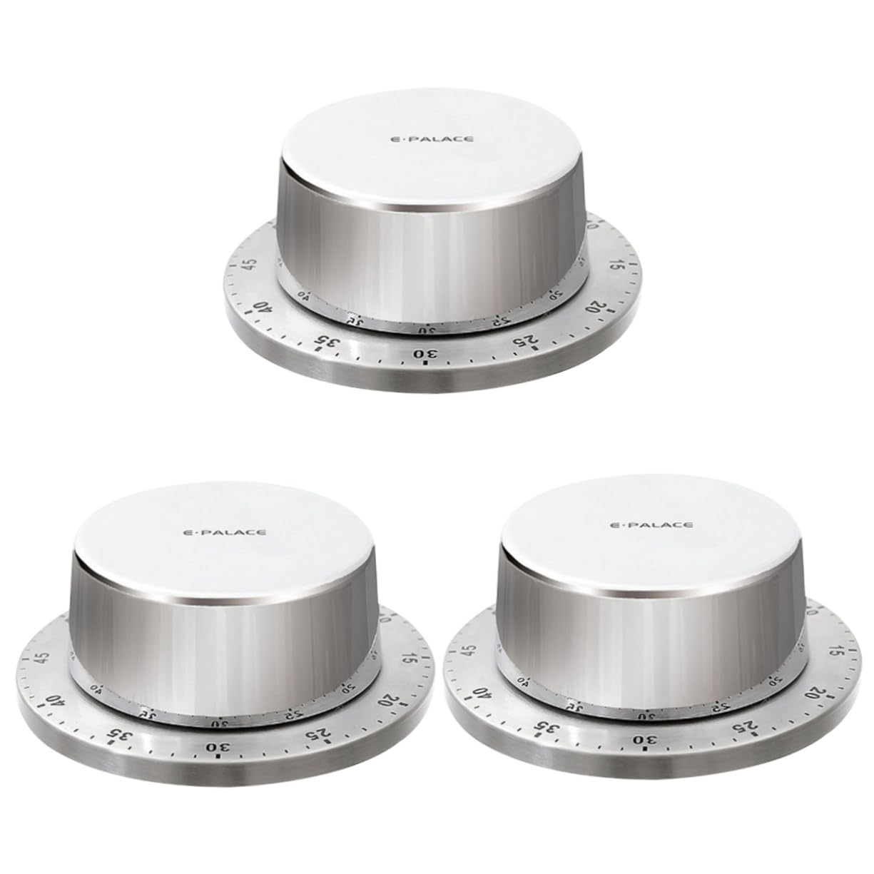 TOPBATHY 3 Pz timer per uso domestico timer cucina unici sveglie per bambini di classe piccolo bicchieri carta macchina completa Acciaio inossidabile conto alla rovescia