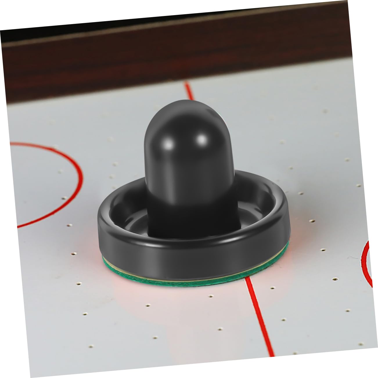 BESTonZON 8ensembles Puck De Hockey sur Air avec Poussoirs Et Rondelles Ensemble De Paddles Rondelles Rouges Et Poussoirs pour Jeux De Table Accessoires De Remplacement pour Hockey sur Glace