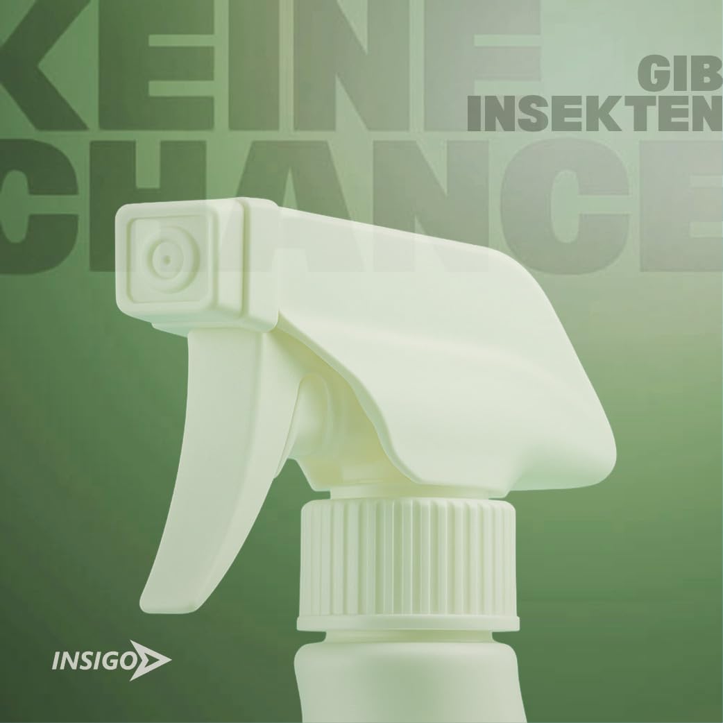 INSIGO Flohspray für Wohnung und Möbel 2L + 1L - Abwehrspray gegen Flöhe mit Sofortschutz - Floh-Spray für Hunde und Katzen - Flohmittel hochwirksam & laborgeprüft