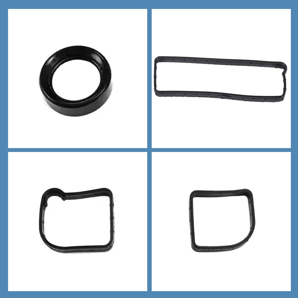 VS50877R Valve Cover Gasket Set Compatible with Ford Focus 2.0L 2012-2018 & Ford EcoSport 2.0L 2018-2022 | Replacement for Focus S/SE/SEL/Titanium/ST/Trend/Ambiente, EcoSport S/SE/SES/Titanium/Trend