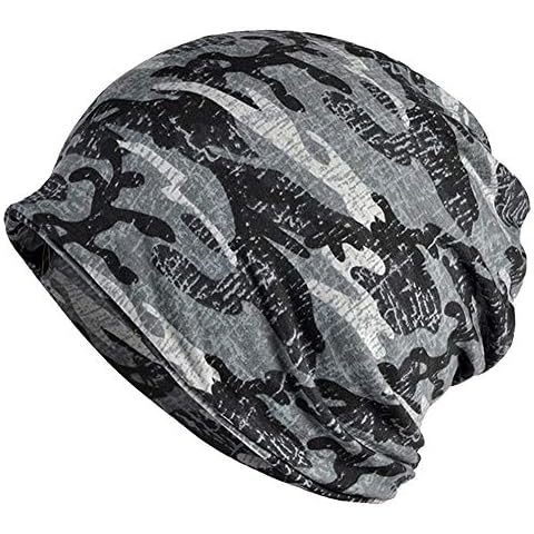 CAMOLAND Winter Beanie Hats for Men Women Camo Slouchy Beanies Fleece Lined Cover