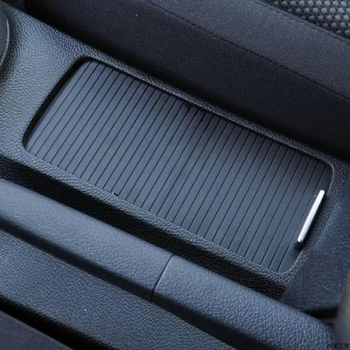 Image of Front Center Cup Holder Roller Shutter Cover for VW EOS Golf 5 6 | Sliding Cup Holder Cover Roller Shutter Replacement for VW EOS Golf 5 6 MK5 MK6 Jetta SCIROCC 5KD86253182V