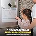 Magnetic Weekly Planner for Fridge – 17x12” Stain-Resistant Weekly Dry Erase Board with Nano Tech – Whiteboard Calendar for 2025 Schedules, Meals & Chores – Easy to Use with 4 Markers & Eraser