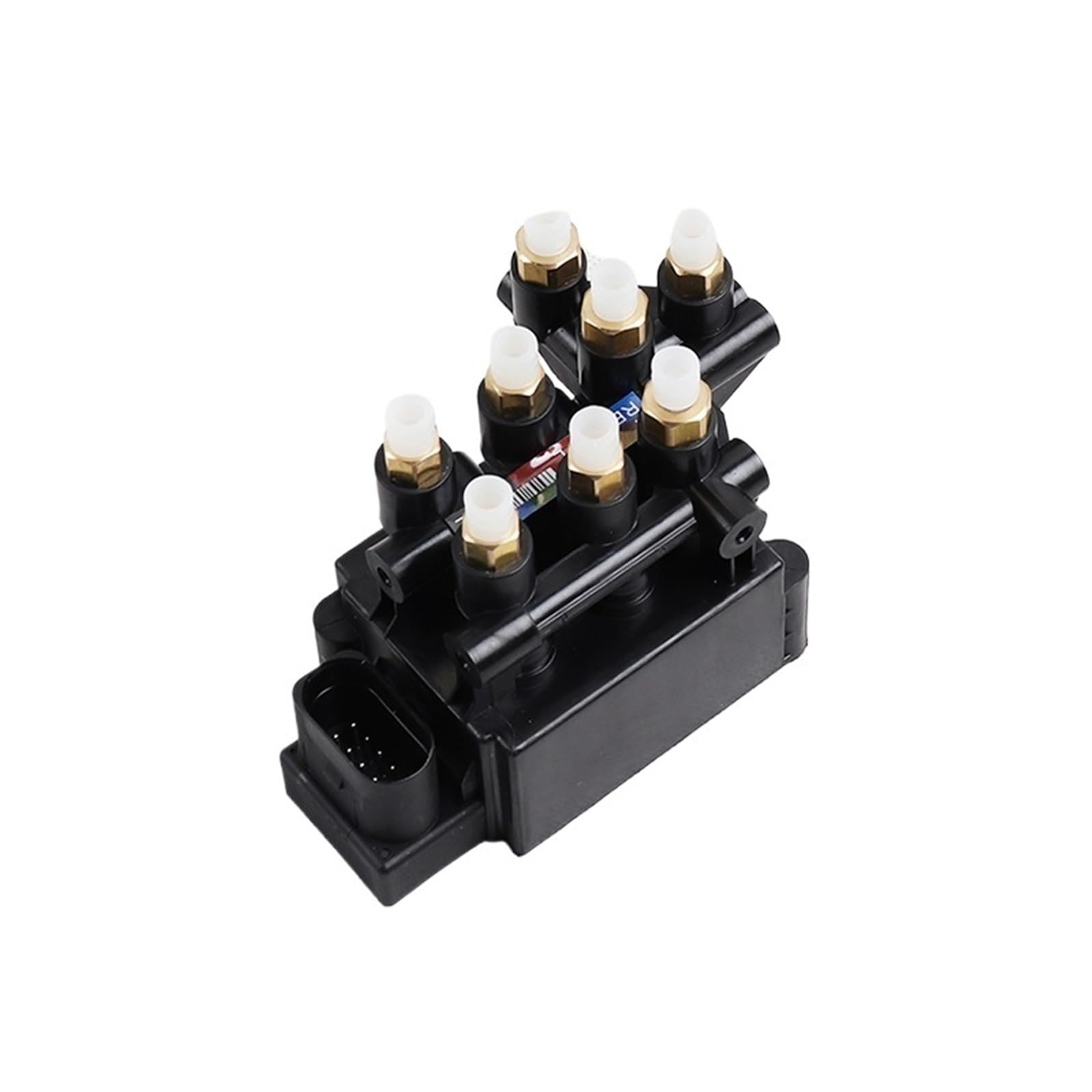 High Quality Auto Parts 4M0616013A Air Suspension Compressor Pump Solenoid Valve Block Compatible for Audi Q7 4M Q8 Cayenne Touareg Bentley