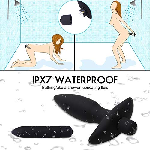 Masajeador y vibrador anal con 10 modos de vibración para estimulación 6