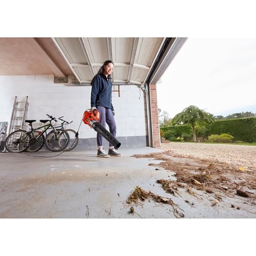 Black+Decker,Soffiatore Assiale 1850W - Vel Soffiaggio Fino A 190 Km/H, Design Leggero E Compatto . BEBL185-QS - 7