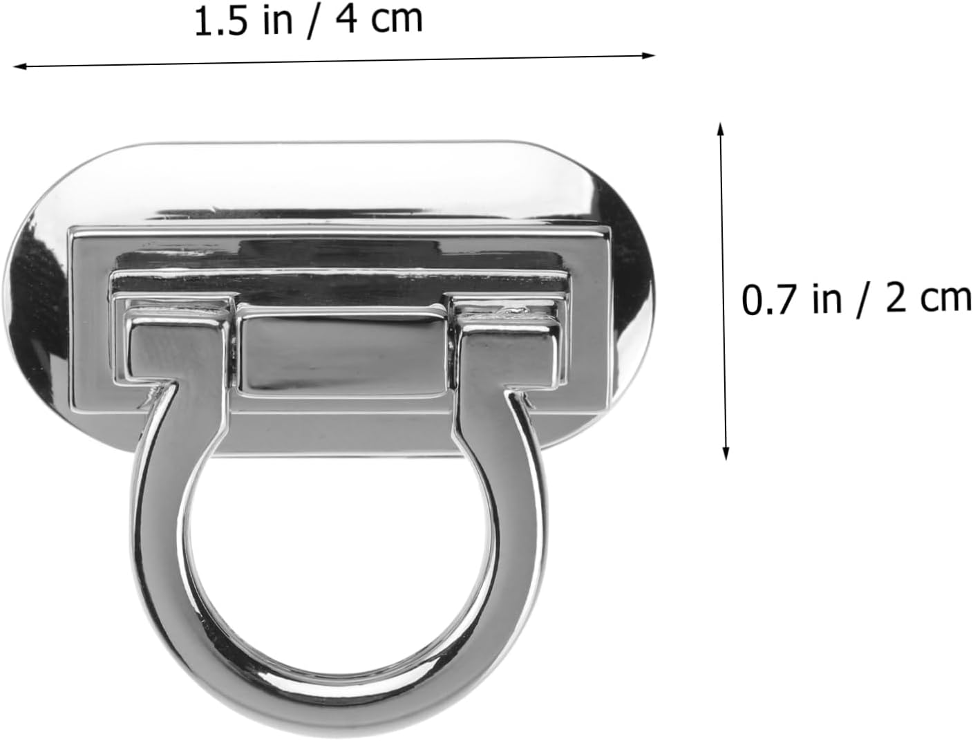 12pcs Alloy Die Casting Padlocks for Travel Luggage Silver Gasket Style Lightweight Easy to Install Lock for Suitcases and Accessories
