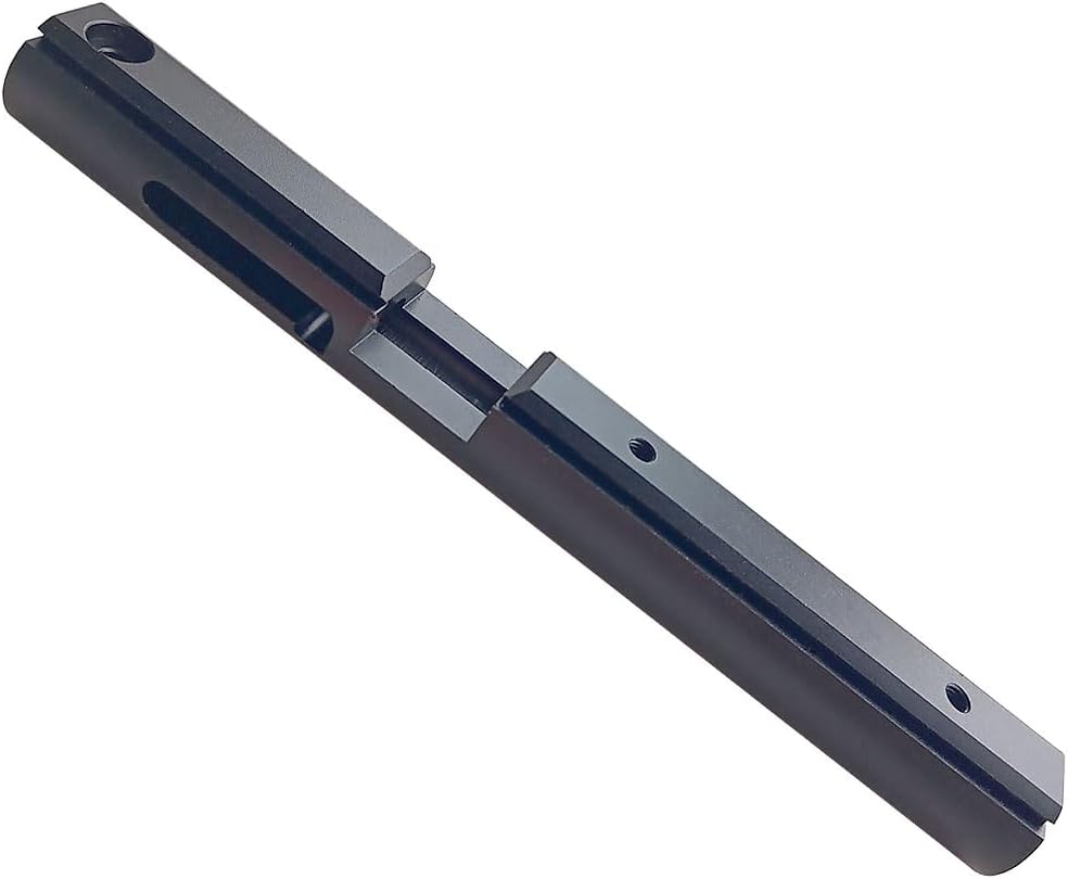 Black Aluminum Alloy Dovetail Groove Breech for Crosman Pump CO2 Pistol 1377 1322 2240 2250 2260