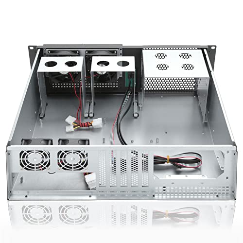 Rackchoice 3U Rackmount Server Chassis Atx/Matx With 3X5.25 Support Ps2 Psu W/Side 80Mm Fan, Dust Filter Bracket Infront Easy Maintenace #TOP3