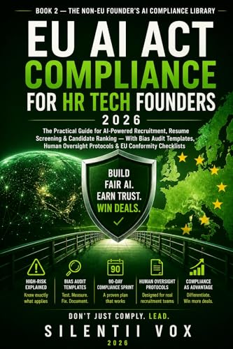EU AI Act Compliance for HR Tech Founders: The Non-EU Founder's Implementation Guide — Bias Audit Templates,Conformity Assessment Checklists & 90-Day Sprint for AI-Powered Hiring Systems | 2026 Edit